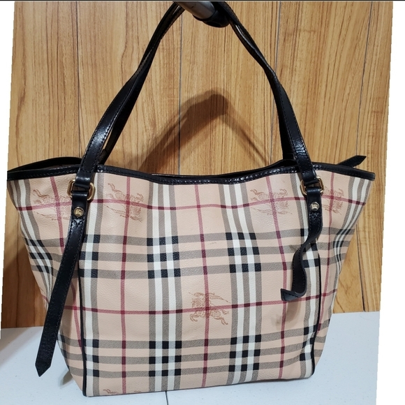 Burberry Canterbury Haymarket Tote - Picture 10 of 13